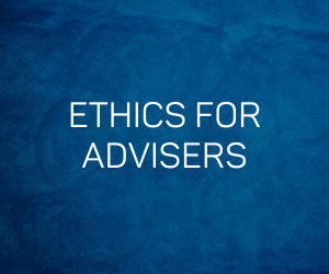 Bryan Ashenden, Jeffrey Scott, Tracy Wilcox: Ethics for advisers