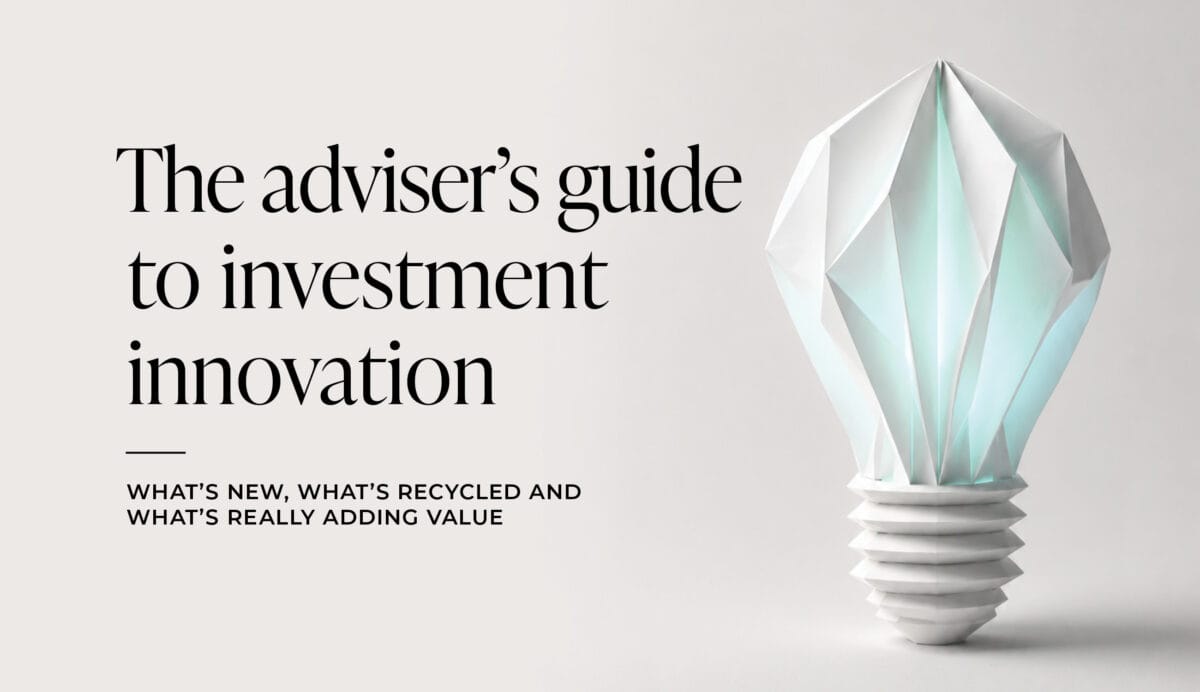 Your guide to investment innovation